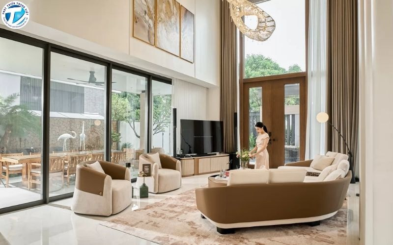 Thiết kế nội thất giúp đảm bảo tính thẩm mỹ và đồng bộ